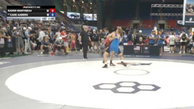 150 lbs Champ. Rd Of 256 - Kaden Martineau, Utah vs Cade Aaberg, Wisconsin