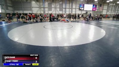 68 lbs Champ. Round 2 - Faith Bane, NC vs Sydney Perry, IL