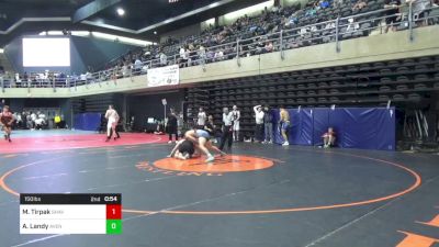 150 lbs Round Of 16 - Myles Tirpak, Shavertown vs Aaron Landy, Avenel