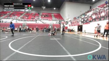 55-60 lbs Rr Rnd 1 - Finley Cook, D3 Wrestling Cluib vs Nova Wright, D3 Wrestling Cluib