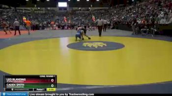 6A - 120 lbs Cons. Round 1 - Caden Smith, Gardner Edgerton vs Leo Blanding, Olathe Northwest