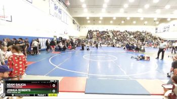 98 lbs Quarterfinal - Joshua Roberts, Team SoCal WC vs Adam Galicia, Monster Garage