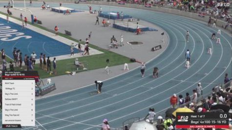 2026 AAU Junior Olympic Games - Youth Boys' 4x100m Relay, Semi-Finals 1 - Age 15-16
