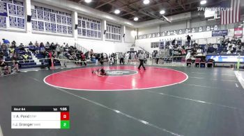 126 lbs Round Of 16 - Andrew Pond, Stratford vs John Granger, Simsbury