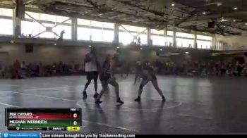 152 lbs Round 2 (4 Team) - Mia Cayard, Black Mambas Red vs Meghan Werbrich, Ohio