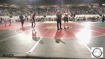143 lbs Round Of 64 - Quintyn Redinger, Blanchard High School vs Penn Dilbeck, Woodland Boys