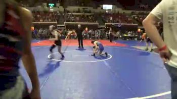 109 lbs Quarterfinal - Nevaeh Therrien, Sandpoint Legacy Wrestling Clu vs Kyra Anderson, CJI Hawks