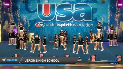Jerome High School [2020 Co-Ed Varsity Show Cheer Intermediate Day 2] 2020 USA Spirit Nationals