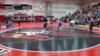 139 lbs Quarterfinal - David Schuh, Tracy-Milroy-Balaton-Westbrook-Walnut Grove vs Brody Herbst, Lake Crystal Wellcome Memorial Area