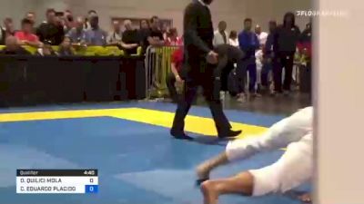 DANIEL QUILICI MOLA vs CARLOS EDUARDO PLACIDO LIMA 2021 World Master IBJJF Jiu-Jitsu Championship