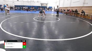 120 lbs Cons. Round 2 - Sierra Alamilla, Porterville vs Isabella Coronado, Nevada Elite