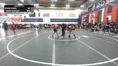 150 lbs Champ. Round 2 - Steven Gomez, Corona vs Caden Camacho, Woodbridge