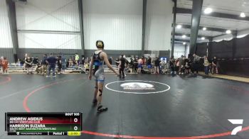 120 lbs Champ. Round 1 - Andrew Agidius, Big Cat Wrestling Club vs Harrison Suzara, South West Washington Wrestling Club