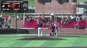 Replay: Concord vs UVA Wise | Mar 18 @ 3 PM