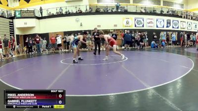 132 lbs Cons. Round 3 - Quentin Kjendalen, The Fort Hammers Wrestling vs David Lopez, Hawkstyle Wrestling Club