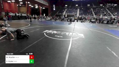 109 lbs Consi Of 8 #1 - Matthew Mueller, Palmer Divide vs David Ryder, Magic City Wrestling Club