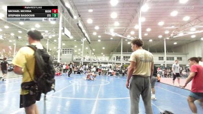 102 lbs Rr Rnd 2 - Michael Nicosia, Mat Assassins Red - HSC vs Stephen Bagocius, Steller Trained Embo - HSC