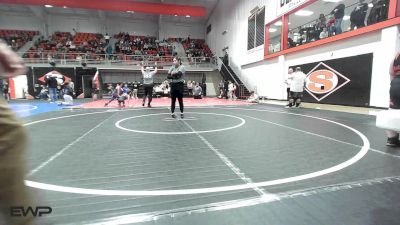 92-98 lbs Rr Rnd 2 - Kameryn Allison, Pocola Youth Wrestling vs Pattrick Fletcher, Brushy Wrestling Club