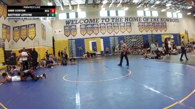 165 lbs Quarters & Wb (16 Team) - Amir Coston, Alpha Dogs vs Matthew Lefevre, Eagle Empire