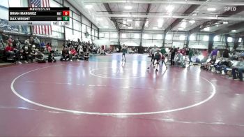 144 lbs Finals (4 Team) - Dax Wright, Bear River vs BRIAN MARQUEZ, Manti