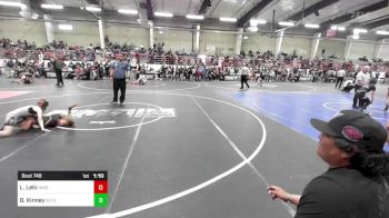 Final - LaNiyah Lehi, Hidden Springs Wolves vs Briella Kinney, Aztec