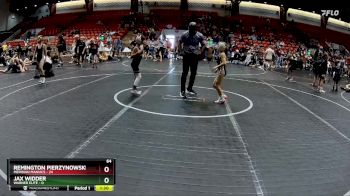 64 lbs Round 5 (8 Team) - Remington Pierzynowski, Meridian Maniacs vs Jax Widder, Warner Elite