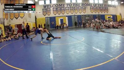 157 lbs Quarters & Wb (16 Team) - Liam Keely, Palm Harbor WC vs Yomaliel Rodriguez, Soldier City