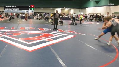 138 lbs Round Of 32 - Camden Baum, PA vs Vinnie Gutierrez, CA