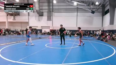 126 lbs Cons. Round 4 - Eddier Baez, Spring Klein Wrestling Club vs Brailen Bullard, Texas