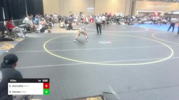 101 lbs Final - Sophia Marie Gonzales, Wolf Den vs Daynah Gomez, None