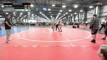 105 lbs Rr Rnd 1 - Aiden Orr, FORGE M/S - MS vs CJ Dreshman, TDWC Maniacs Blue - MS