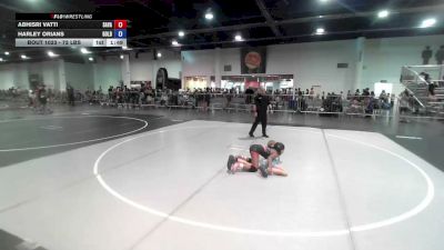 72 lbs Rr Rnd 3 - Abhisri Vatti, Savage House WC vs Harley Orians, Gold Rush Wr Ac