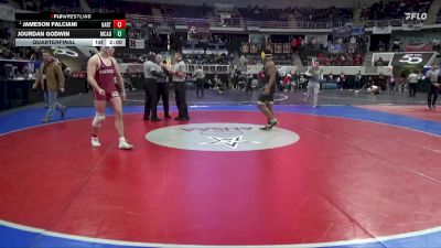 6A 215 lbs Quarterfinal - Jameson Falciani, Hartselle vs Jourdan Godwin, Mcadory