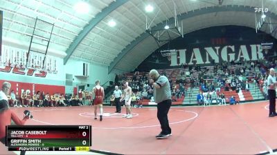 150 lbs Quarters & Wb (16 Team) - Griffin Smith, Alexandria Monroe vs Jacob Casebolt, Tell City