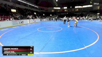 144 lbs Cons. Semi - Jordan Rael, Sahuarita High School vs Dominic Pacheco, Payson