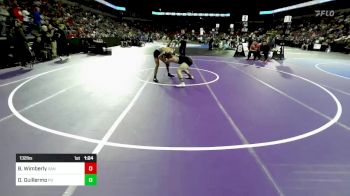 132 lbs Round Of 16 - Benjamin Wimberly, San Clemente (SS) vs Dylan Guillermo, Palm Desert (SS)