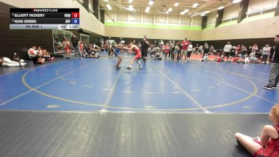 96 lbs Rr Rnd 1 - Elliott Vickery, Pedraza Wrestling vs Kian Green, Jefferson Wrestling Club