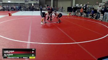 215 lbs Finals (8 Team) - Luke Casas, Owatonna vs Eli Duran, ANML