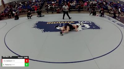 12U Boys - 92 lbs Champ. Round 2 - Edward Pokorny, Ohio vs Braxton Bollant, RT Elite Wrestling