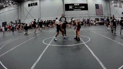 100 lbs Round 3 (6 Team) - Yusuf Konte, Warhawks vs Ayden Rios, Mat Assassins Red