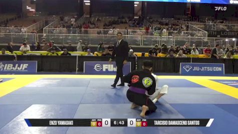Tarcisio Damasceno Santos vs Enzo Yamasaki 2025 Pan Jiu Jitsu IBJJF Championship