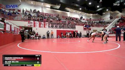 110 lbs Semifinal - Silver Belvin, SHAWNEE vs Anaveh Gonzales, Lubbock Cooper