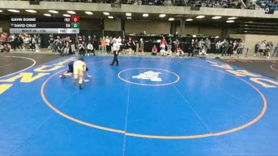138 lbs Champ. Round 1 - David Cruz, Evanston vs Gavin Sonne, Lincoln-Way (West)