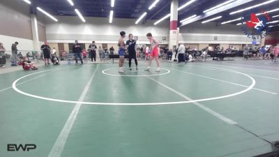 140 lbs Quarterfinal - Clarke Hoglund, 3F Wrestling vs Jayden Ramirez, Dumas Wrestling