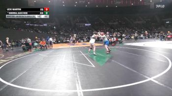 4A/3A/2A/1A Girls 235 Cons. Semi - Lexi Martin, Hidden Valley Girls vs Sierra Jaschke, Sisters Girls