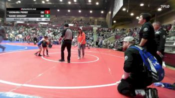 52 lbs Quarterfinal - Xiomara Perez, Conway Wrestling Club vs Raine Grigsby, Bentonville Wrestling Club