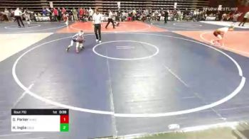 43 lbs Semifinal - Daxton Parker, Windsor WC vs Harrison Inglis, Colorado Regulators