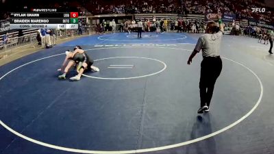 D 1 126 lbs Cons. Round 4 - Rylan Gnann, Live Oak vs Braiden Marengo, Dutchtown