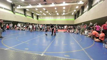 43 lbs Rr Rnd 3 - Colt Abernathy, Pedraza Wrestling vs Kai Kingfisher, The Storm Wrestling Center