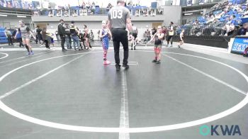 60-66 lbs Rr Rnd 3 - Everly Morelock, Hinton Takedown Club vs Brylynn Revier, Morrison Takedown Club